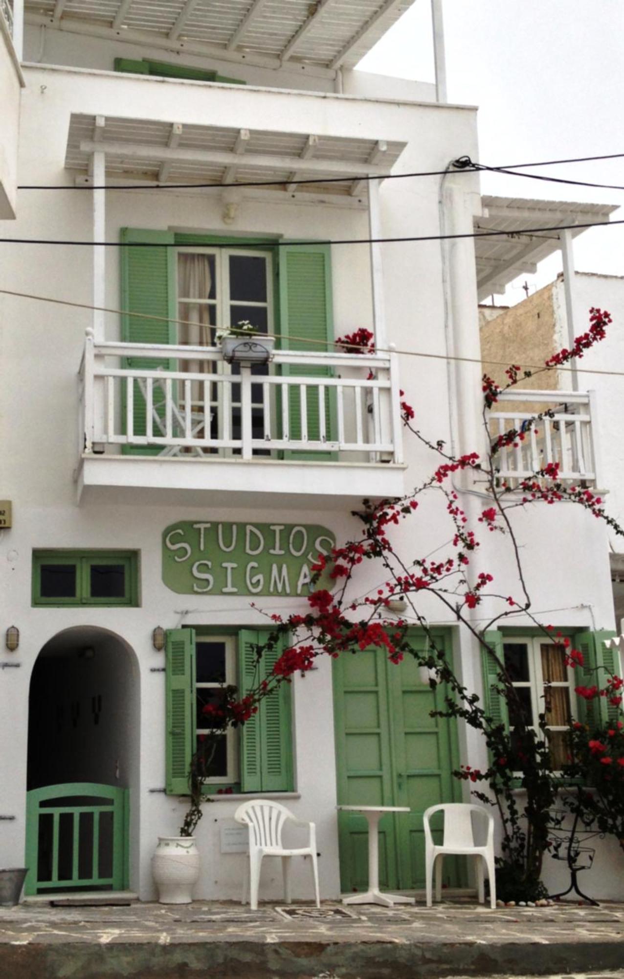Sigma Studios On The Beach Naxos City Exterior foto