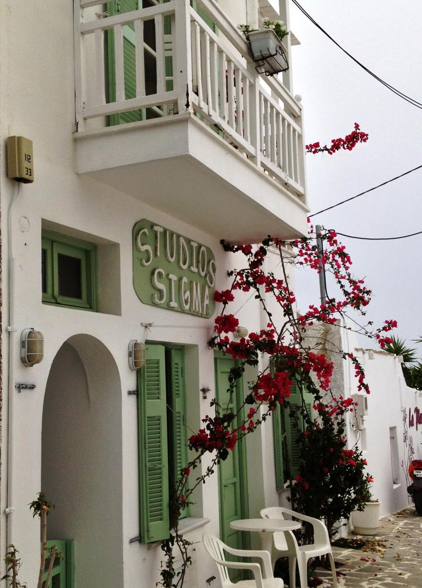 Sigma Studios On The Beach Naxos City Exterior foto