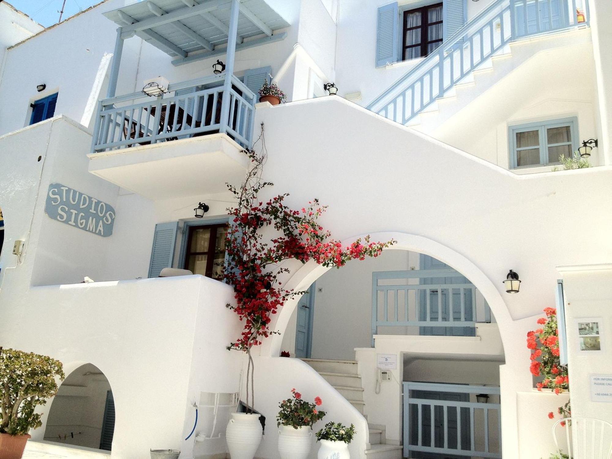 Sigma Studios On The Beach Naxos City Exterior foto
